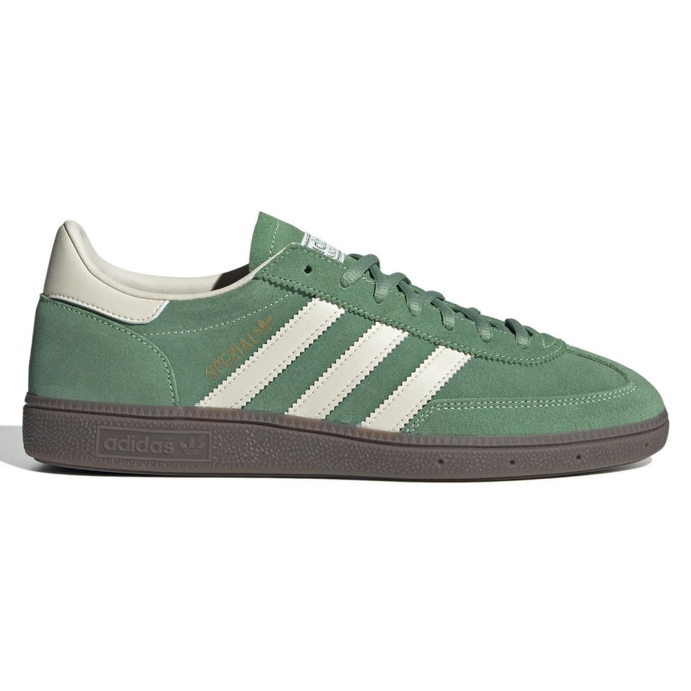 Adidas Handball Spezial Green and Cream Sneakers